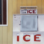 Alaskan Ice, Oil on panel, 16in x 26in, $1,600